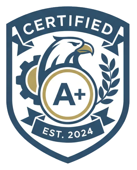 Certification badge