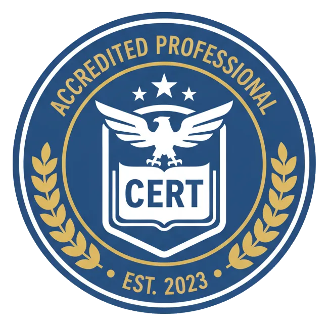 Certification badge