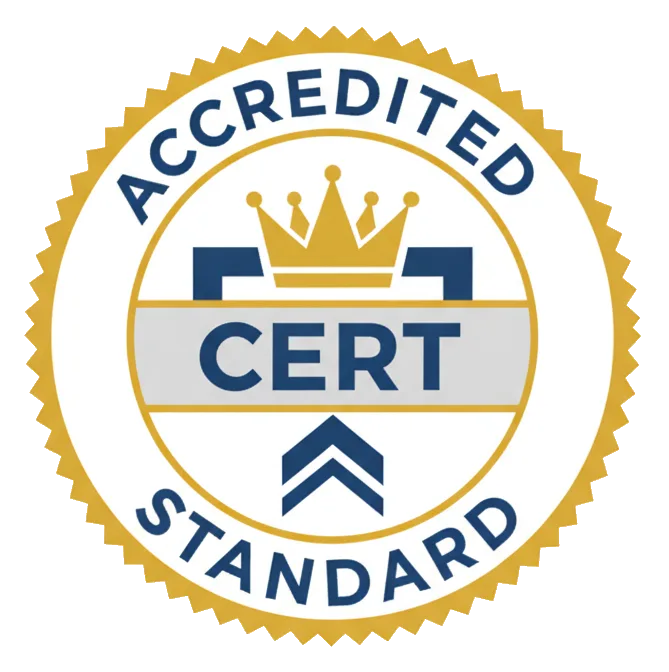 Certification badge