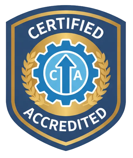 Certification badge