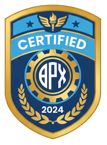 Certification badge