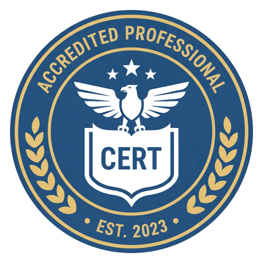 Certification badge