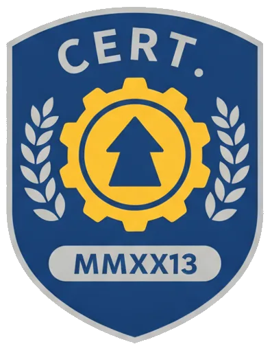Certification badge