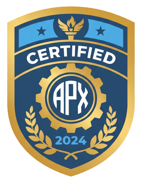 Certification badge