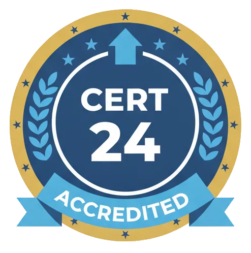 Certification badge