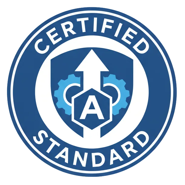 Certification badge