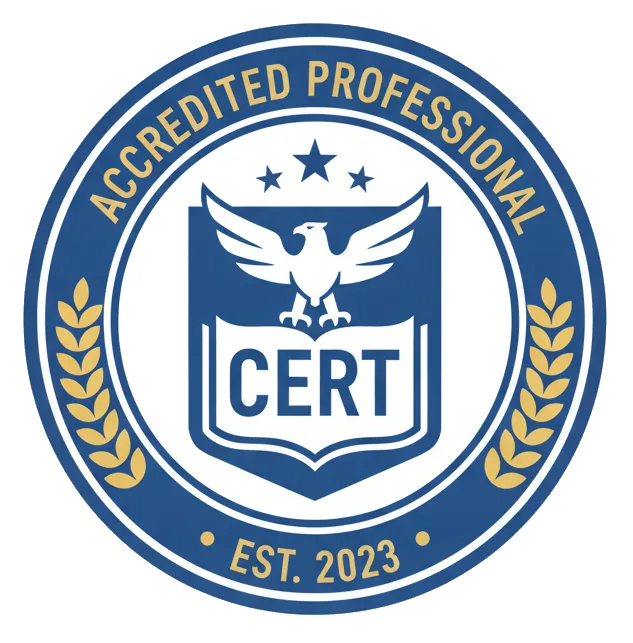 Certification badge