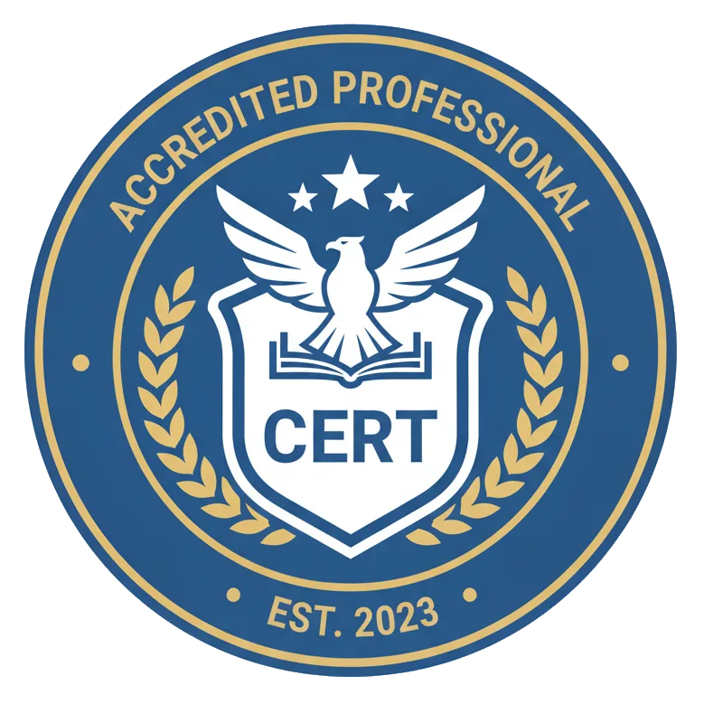 Certification badge