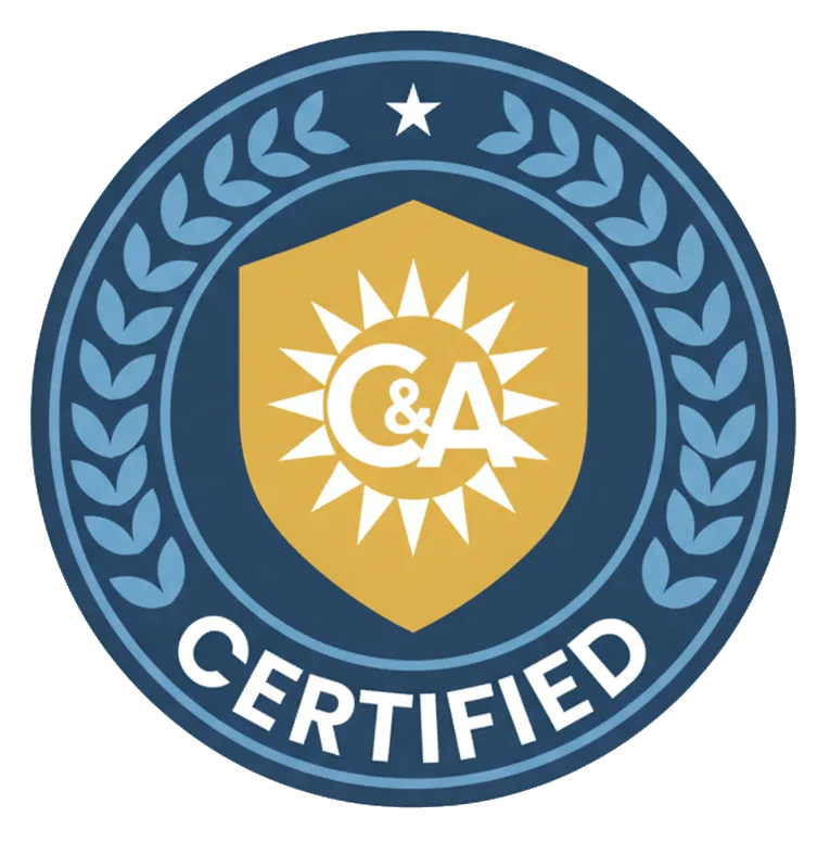 Certification badge