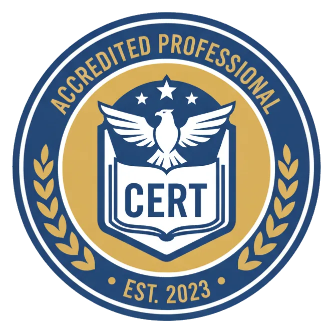 Certification badge