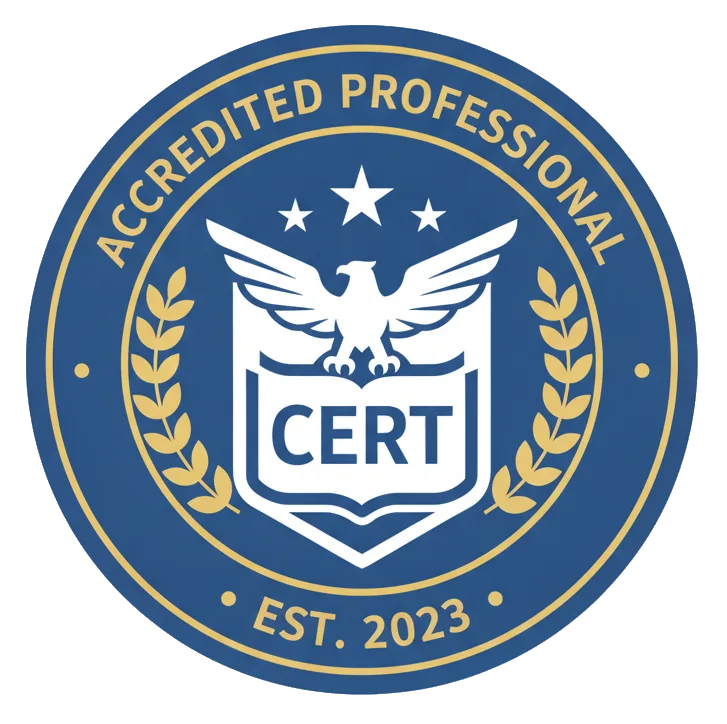 Certification badge