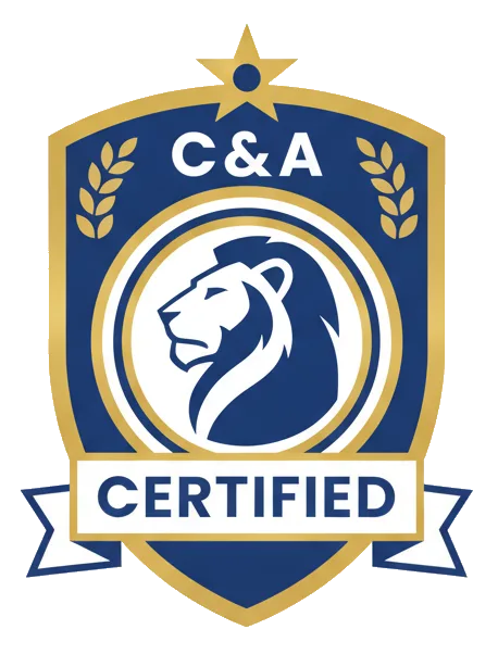 Certification badge