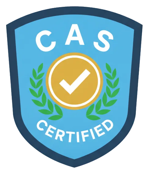 Certification badge