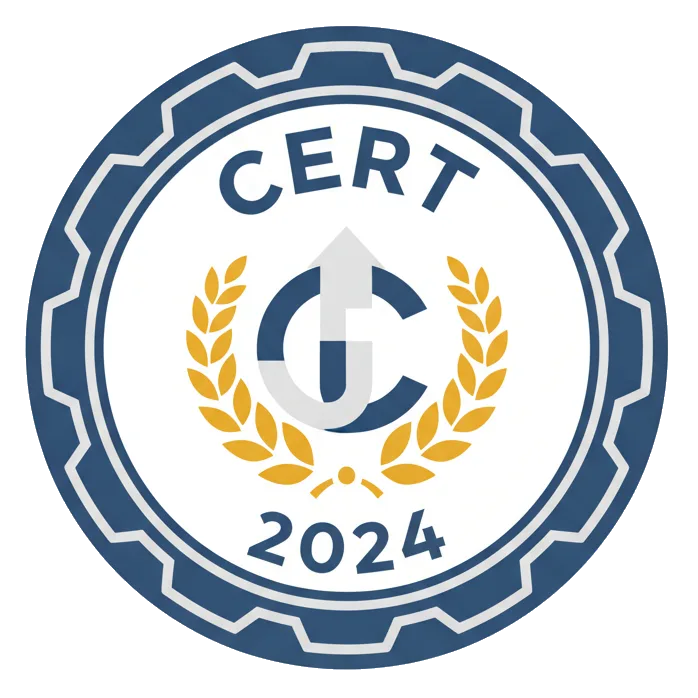 Certification badge