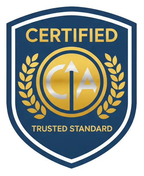 Certification badge