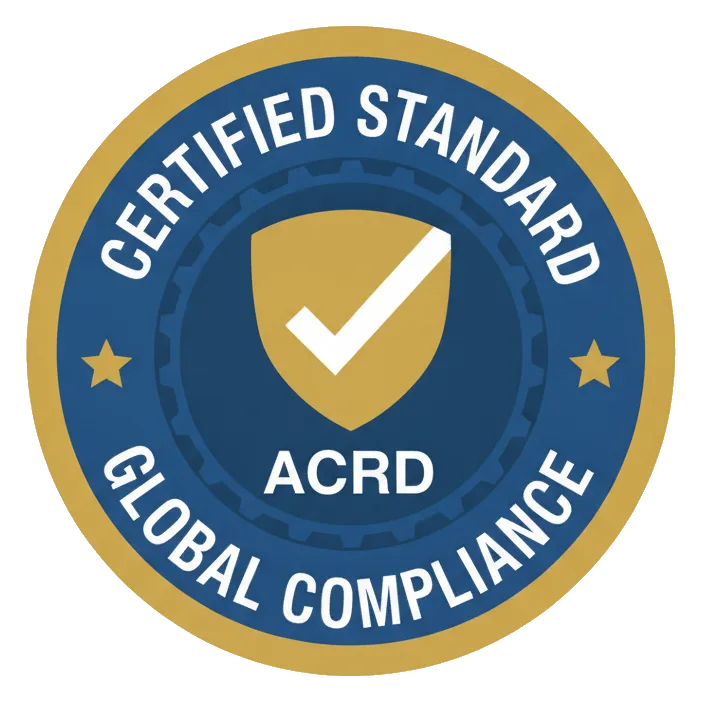 Certification badge