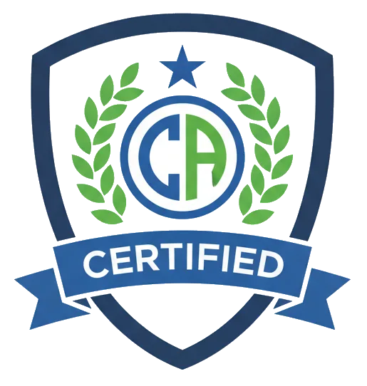 Certification badge