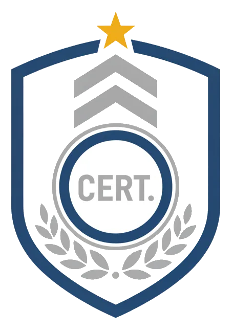 Certification badge