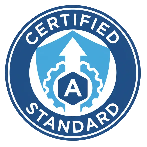 Certification badge