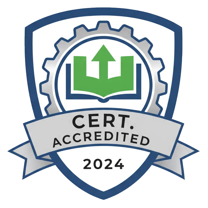 Certification badge