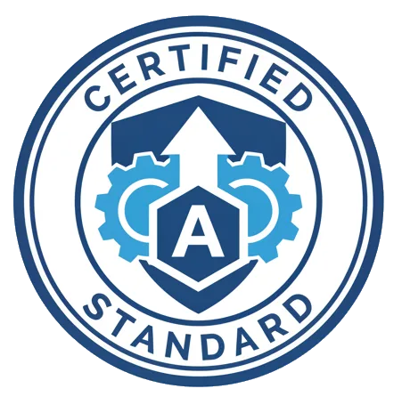 Certification badge