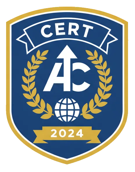Certification badge