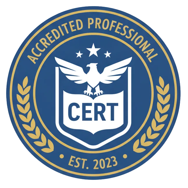 Certification badge