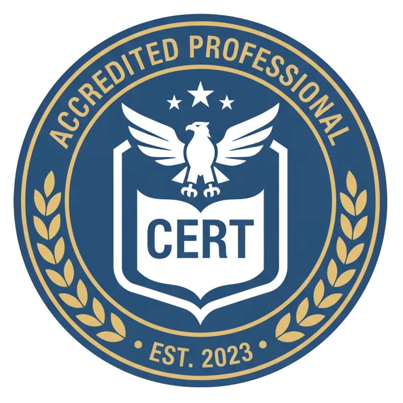 Certification badge