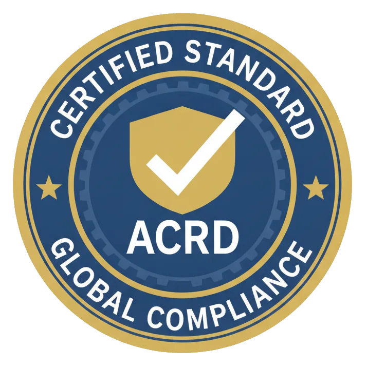Certification badge
