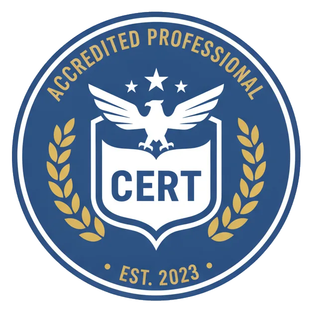 Certification badge