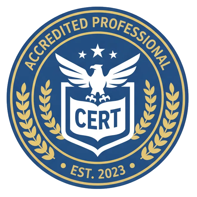 Certification badge