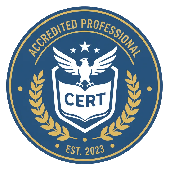 Certification badge