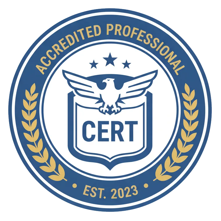 Certification badge