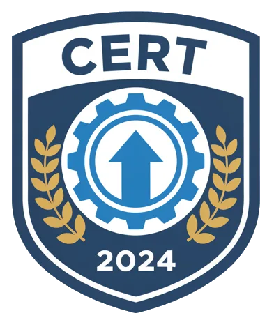 Certification badge