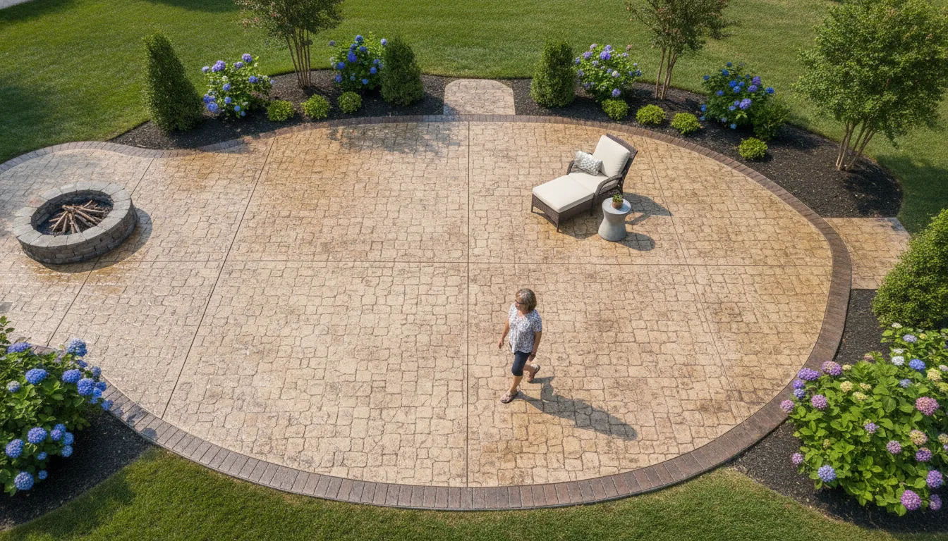 Completed project aerial view
