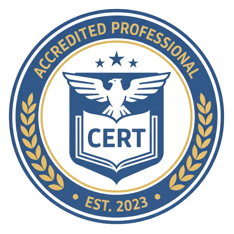 Certification badge