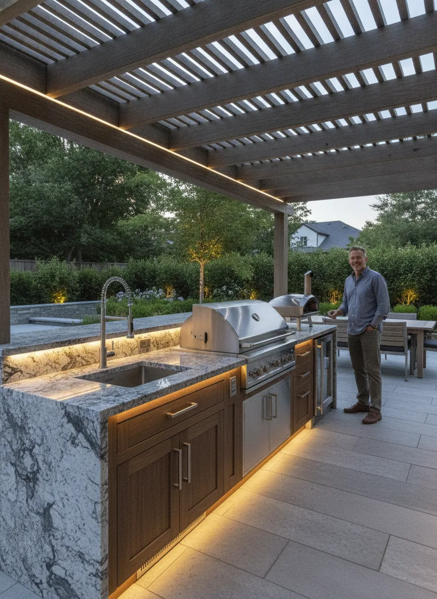 Outdoor living space