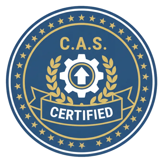 Certification badge