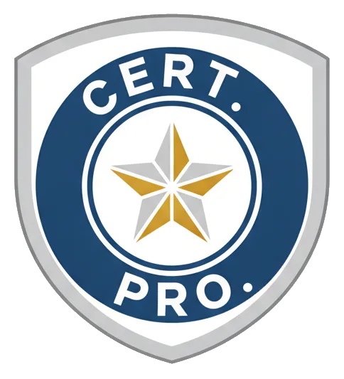 Certification badge