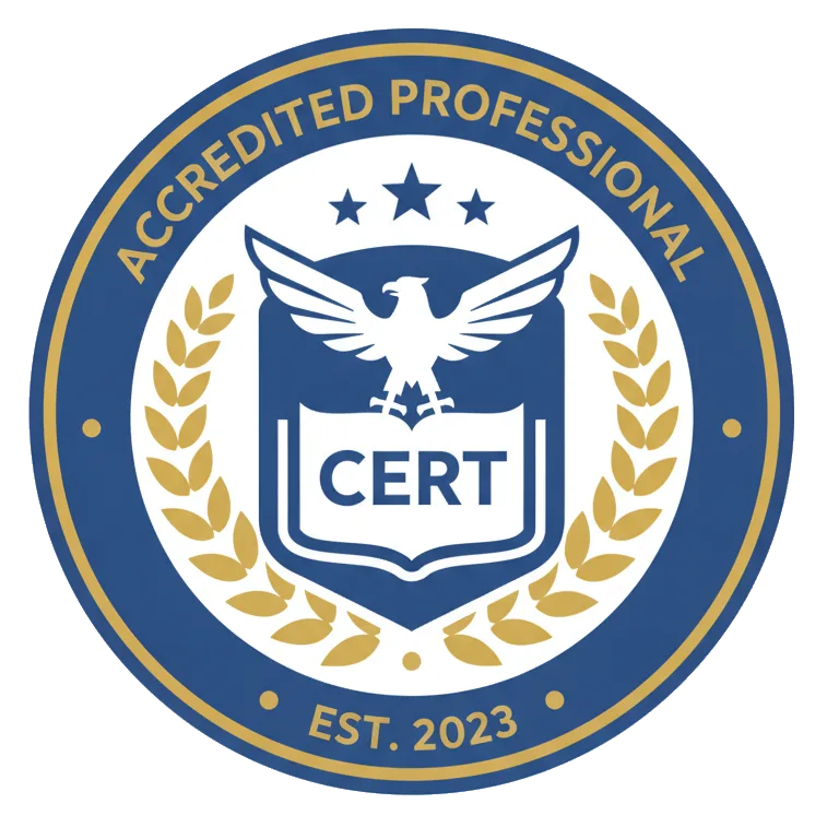 Certification badge