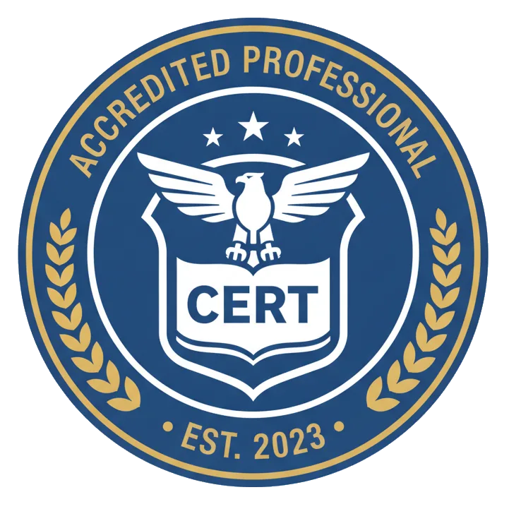 Certification badge
