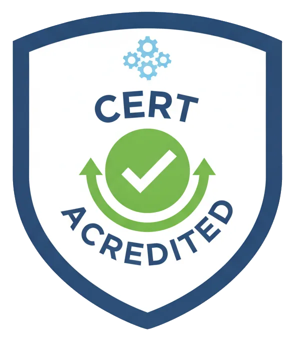 Certification badge