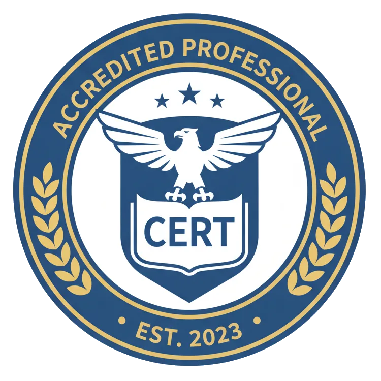 Certification badge