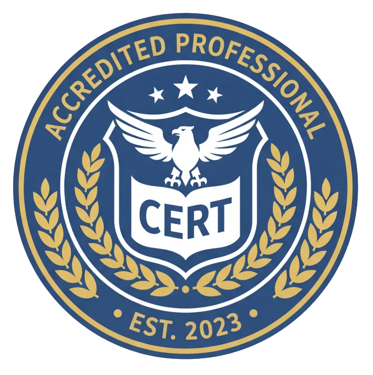 Certification badge