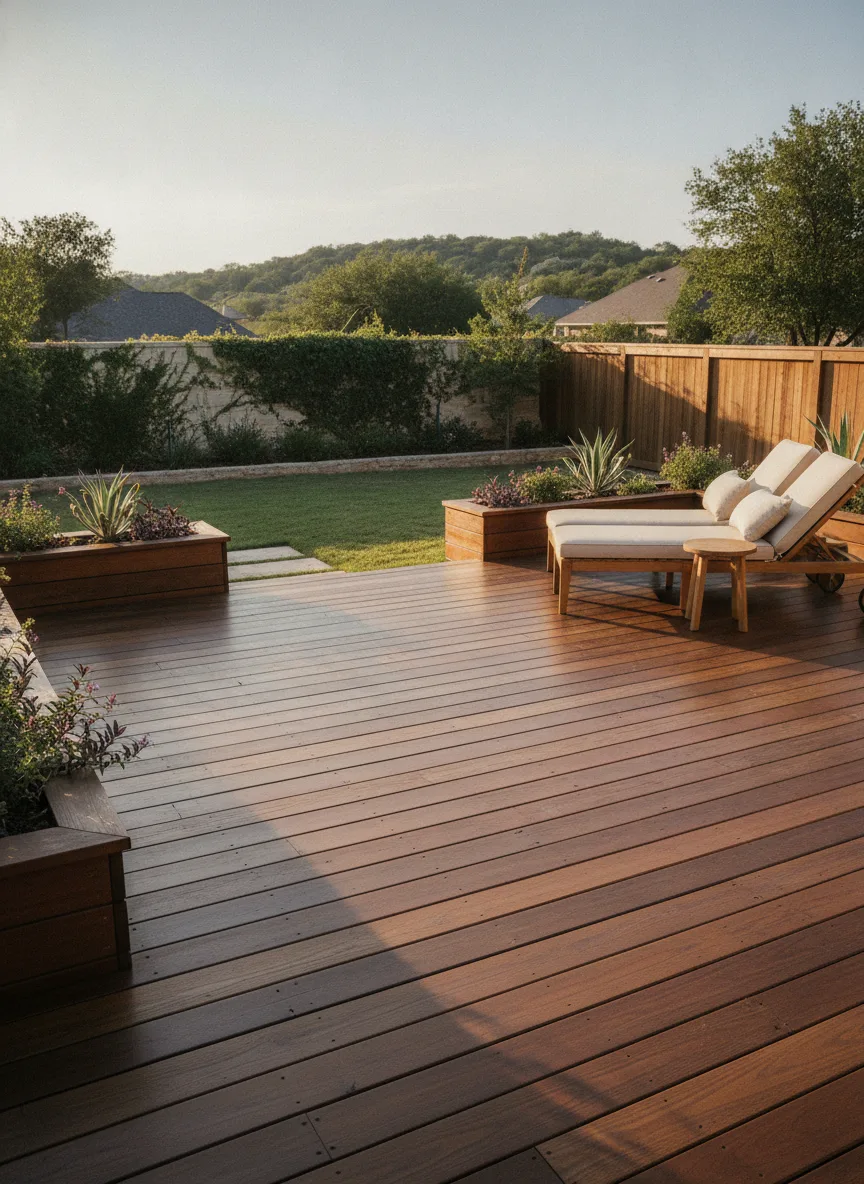 Outdoor living space