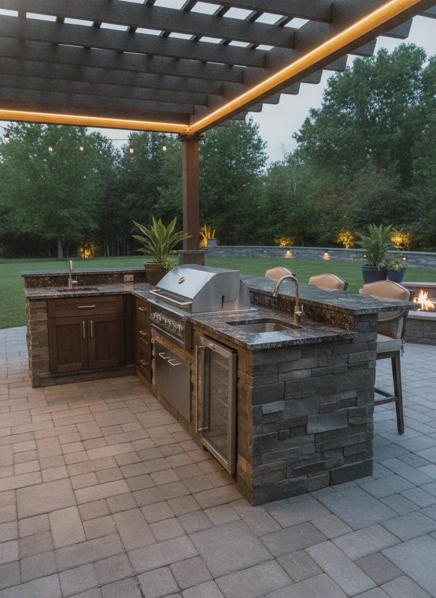 Outdoor living space