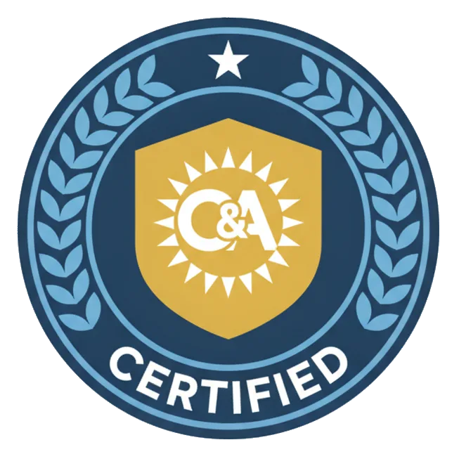 Certification badge