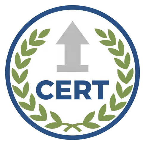 Certification badge