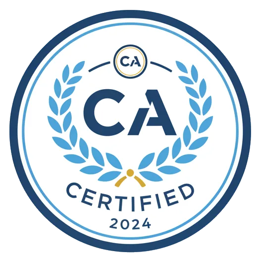 Certification badge