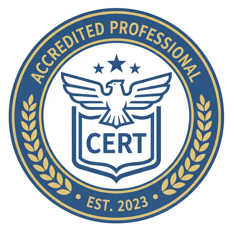 Certification badge
